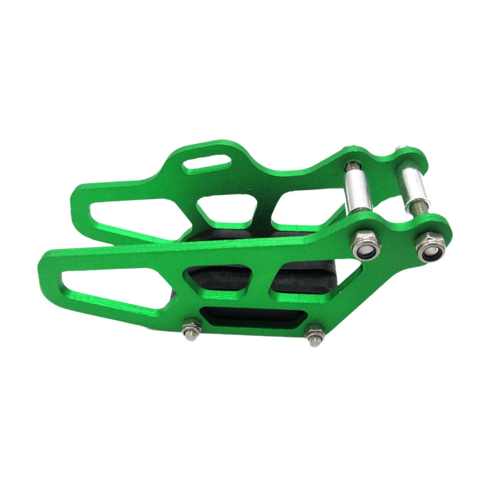 yotijay Generic Motorcycle Chain Guide Guard Aluminum Alloy Protection Replace Parts Green